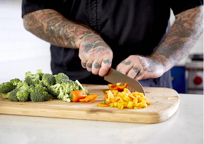 OUR CHEFS DO THE COOKING